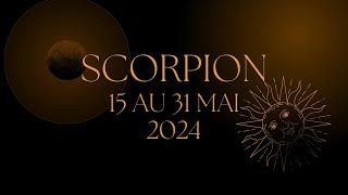 Scorpion ️ 15 au 31 Mai 2024 : Période d’abondance 🪙