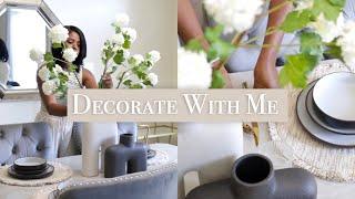 Decorate With Me | Dining Room Refresh | New Decor and Dining Essentials