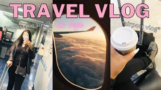 TRAVEL VLOG 2023 | Travel on a Budget | LAS VEGAS TRIP | (airport vlog, 6am flight, Las Vegas strip)