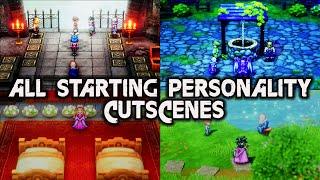 Dragon Quest 3 HD 2D Remake - ALL STARTING PERSONALITY CUTSCENES (See Description)