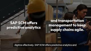 What are the main differences between SAP ERP and SAP SCM?