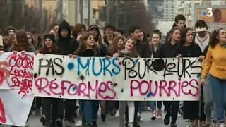 Lyon : manifestation étudiante contre la sélection à l'université