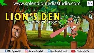 THE LION'S DEN; COMEDY CARTOON