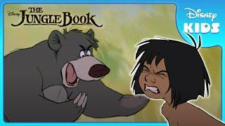  Baloo's Training Fun! | Jungle Book | Disney Kids