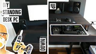 How to make a standing desk PC (DIY desk PC)