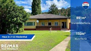 Miethaus - 2122 Riedenthal - Bungalow zu vermieten - 1658/3248 - REMAX Best