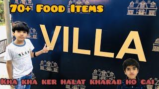 Villa The Grand Buffet | 70+ Food items |Chinese Food Desi Food Continental Food| Cheap price Buffet