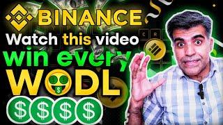 How to Play and WIN every Binance WODL mini Game Tips & Tricks