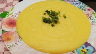 POLENTA CREMOSA - RECEITA MUITO FÁCIL E RÁPIDA