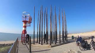 Zoutelande und Vlisingen , Windorgel auf Zeeland und Robbenfund am Strand von Zoutelande