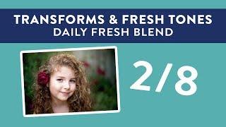 Tutorial | TRANSFORM & FRESH TONE BLENDS (Daily Fresh Blend Photoshop Actions from Bellevue Avenue)