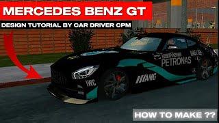 TUTORIAL: RACE DESIGN FOR MERCEDES BENZ GT | CAR PARKING MULTIPLAYER NEW UPDATE