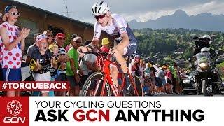 Is Being Aerodynamic Uphill Important? | Ask GCN Anything Cycling