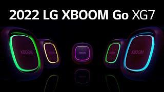 LG XBOOM Go : 2022 LG XBOOM XG7_Multi Color Lighting I LG