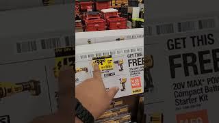 Home Depot Labor Day Dewalt Must Have!