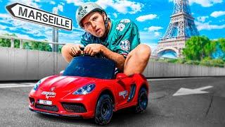 7 Jours pour faire Paris - Marseille en Voiture pour Enfant !?