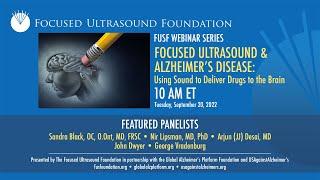 Webinar: Focused Ultrasound and Alzheimer's Disease