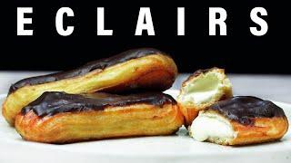 Eclairs Recipe | The perfect And Easy Éclair | Crème Patissiere