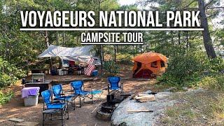 Campsite Tour - Voyageurs National Park