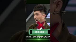 Mạc Văn Khoa khó hiểu với câu trả lời của Dương Lâm khi nói Bến Tre có đường sắt Thống Nhất.