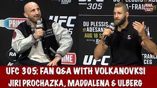 UFC Q&A: Alexander Volkanovski slams Colby Covington “F**k him” Jiri Prochazka wants Pereira rematch