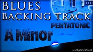 Twelve-Bar Blues Backing Track for A Minor Pentatonic and More Scales