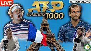 ATP Paris Masters 2020 Final | Zverev vs Medvedev | GTL Tennis Podcast LIVE Watchalong