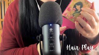 ASMR | Hair Play - Brushing, Tapping, Finger Combing 🪮