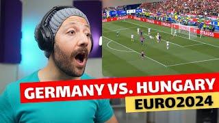  CANADA REACTS TO Germany vs. Hungary Full Highlights | EURO2024 reaction