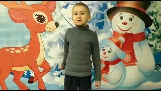 Конкурс "Новогодняя Звезда". Участник №46 - Габидуллин Ильдар, 5 лет, Заинский район