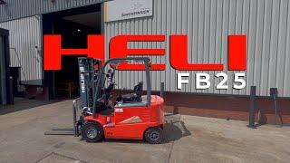 New Heli FB25 Electric Counterbalance | FTW Forklifts