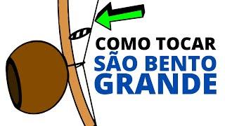 Como tocar Berimbau - São Bento Grande Tutorial #6 para iniciante tocar junto