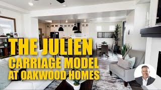 Video Walkthrough Tour of The Julien Carriage House Model from Oakwood Homes Utah