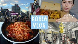 Vlog Korea  sistemo la mia nuova casa, cibo italiano, haul daiso e coupang!
