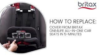 How To Replace The Cover On Britax One4Life All-In-One Car Seats in 5 Minutes!