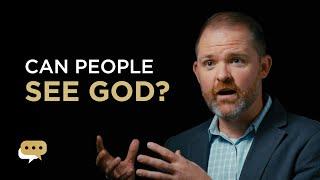 How do people see God in Scripture if He is invisible?