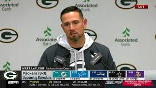 Jordan Love is ELITE QB - Matt LaFleur on Packers def. 49ers 38-10 NFL Week 12