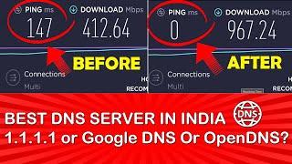 Best DNS SERVERS in India | How to Lower Ping [Hindi] 