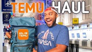 TEMU HAUL | Home AND Travel Essentials!!