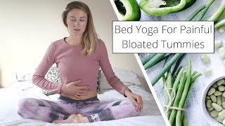 Bedtime Yoga For An Upset Tummy  IBS Painful, IBS, Bloating,