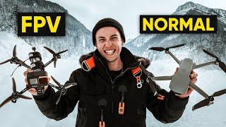 FPV vs. NORMAL DRONES | Which One Is More Cinematic?