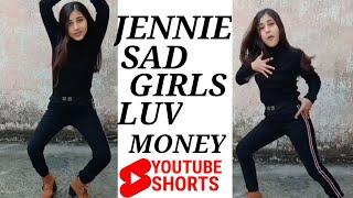 JENNIE - SAD GIRLS LUV MONEY DANCE COVER SHORTS BY ATIFA #shorts #jennie #sadgirlsluvmoney #atifa