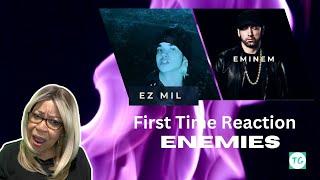 First Time Reaction to Eminem & EZ Mil   ENEMIES Music Video