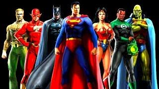 Justice League Complete Movie DC Heroes Superman Flash Batman Green Lantern