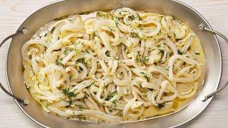Incredibly Delicious 20-Minutes Calamari In Garlic Sauce. Recipe by Always Yummy!