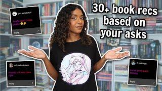 30+ book recs based on YOUR suggested tropes, books, shows