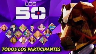 TODOS LOS PARTICIPANTES DE LOS 50 Telemundo 2024 – Segunda Temporada