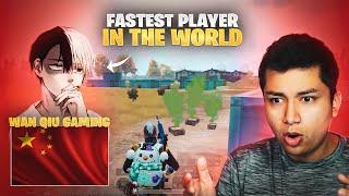 ROLEX REACTS to FASTEST PLAYER IN THE WORLD (WAN QIU GAMING)