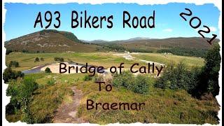 A93 Bridge of Cally to Braemar via Glenshee.    Scotland UK