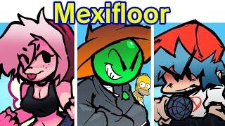 Friday Night Funkin' 17bucks - Mexifloor V2 | BF, GF, Pico, Bunny Girl, etc (FNF Mod) (Mexipiso V2)